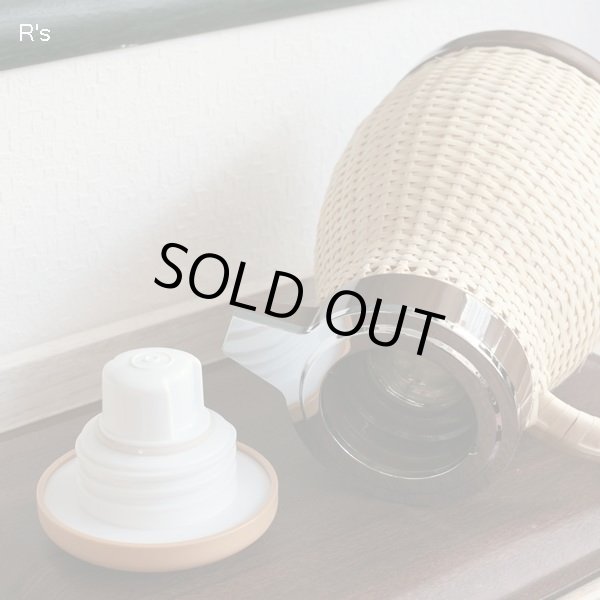 画像5: 象印マホービン　籐ポット　テーブル魔法瓶　AFR-08　750ｍｌ　未使用品（モ683）