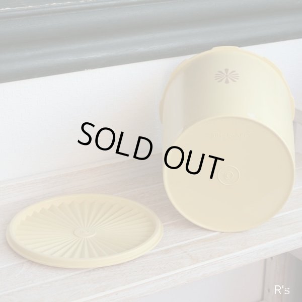 画像4: タッパーウェア　デコレーター小　2,750ｍｌ　イエロー　柄付　未使用品(冷2051）