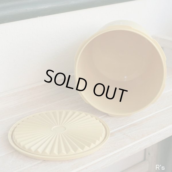 画像3: タッパーウェア　デコレーター小　2,750ｍｌ　イエロー　柄付　未使用品(冷2051）