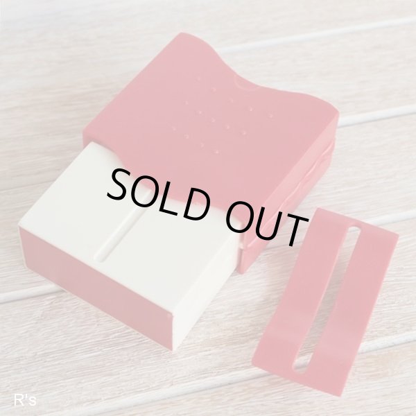 画像5: リフトアップ　トゥースピックケース　人型つまようじ入れ　赤　ユーズド品　箱付き（も5077）