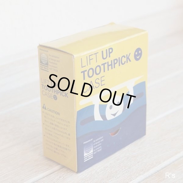 画像10: リフトアップ　トゥースピックケース　人型つまようじ入れ　赤　ユーズド品　箱付き（も5077）