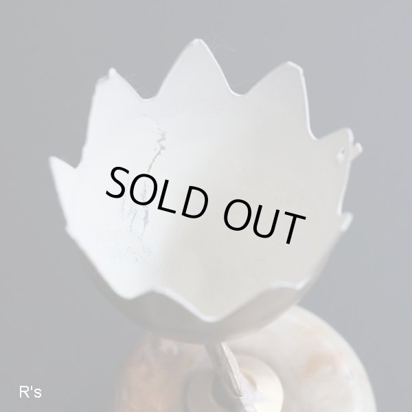 画像5: ヨーロピアン　オニキスベースのアンティーク風　小さなインテリア　ユーズド品（店4009）