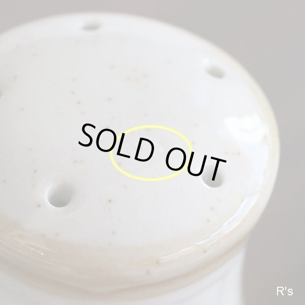 画像4: レトロ　Crown　Manor　HANDPAINTED　ストーンウェア　ソルト＆ペッパーケース　塩コショウ入れ　未使用品(A2228)