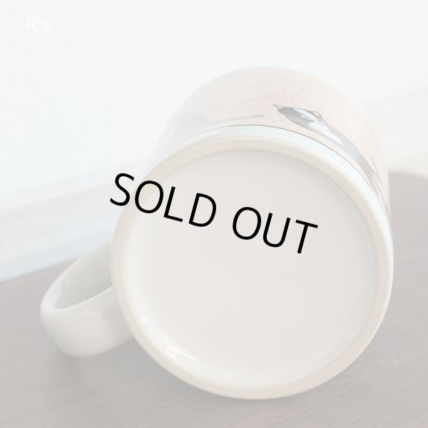 画像7: レトロ　マグカップ　黒猫柄　未使用品 (s1387)