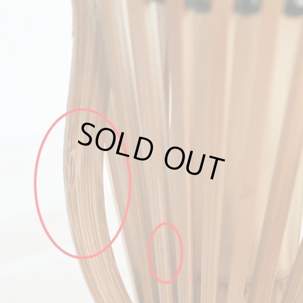 画像3: レトロ　竹製　黒珠　フラワーベース　ユーズド品（店253）