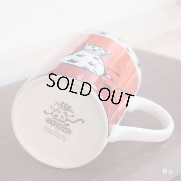 画像8: ドイツ　KONITZ　コーニッツ　マグカップ　Animal Stories　猫柄　未使用品 (I 729)