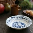 画像1: Blue　Danube　ブルーダニューブ　19ｃｍボウル　深皿　ユーズド品 (ZZ 1650)