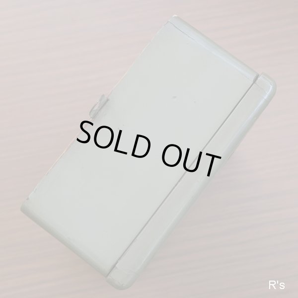 画像11: 明治時計　ウォールクロック　壁掛け振り子時計　グリーン　ダイヤ柄　ユーズド品