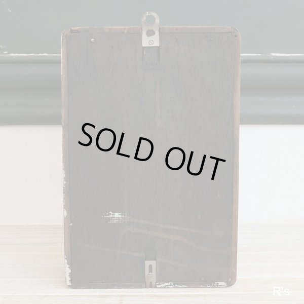 画像12: 明治時計　ウォールクロック　壁掛け振り子時計　グリーン　ダイヤ柄　ユーズド品