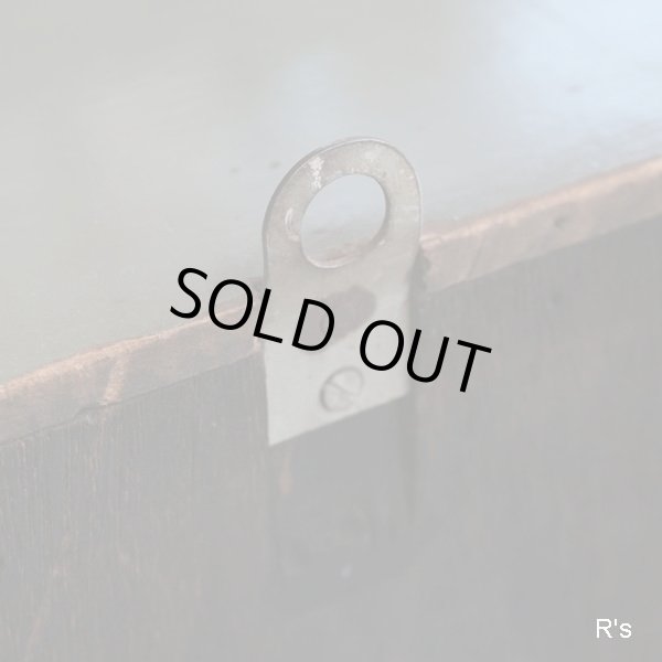 画像13: 明治時計　ウォールクロック　壁掛け振り子時計　グリーン　ダイヤ柄　ユーズド品