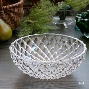 画像: HOYA　GLASS　ホヤグラス　20ｃｍガラスボウル　未使用品(W2623)