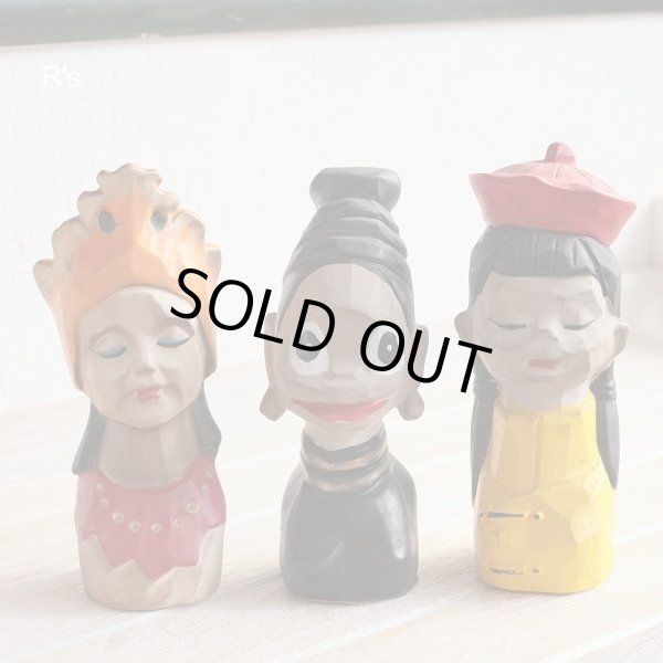 画像5: 大阪万博記念　名古屋銀行　世界民族貯金箱　6体セット　ノベルティー品　ユーズド品（ｋ2160）