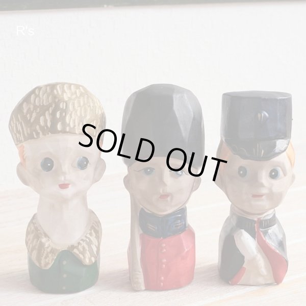 画像2: 大阪万博記念　名古屋銀行　世界民族貯金箱　6体セット　ノベルティー品　ユーズド品（ｋ2160）