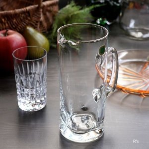 画像: Sasaki　Glass　佐々木硝子　ガラスウォーターピッチャー　未使用品（2A　1008）