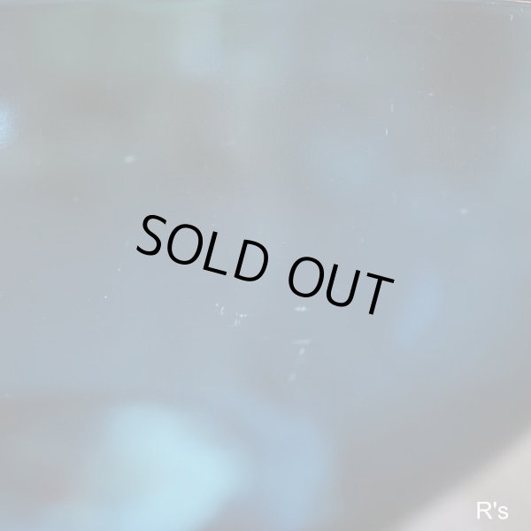 画像8: フランス　VERECO　ベレコ　21ｃｍ　ガラスボウル　ブルー　未使用品（オ3947）