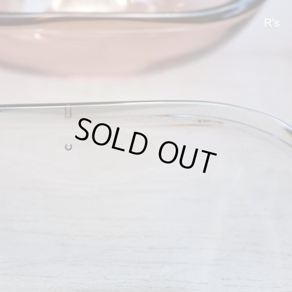 画像6: HOYA　CRYSTAL　ガラス　6.5ｃｍ角豆皿　6色セット　未使用品（セ2619）