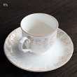 画像4: ノリタケ　FLO’ｓ　collection　CRAFTONE　コーヒーカップ＆ソーサー　8772　MAZURKA　未使用品 （ヨ6016）