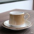 画像3: gh　Sango　三郷陶器　BY　KOYO　ストーンウェア　カップ＆ソーサー　薄茶　未使用品（コ6039）