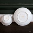 画像7: ノリタケ　Studio　Collection　スタジオコレクション　BONE　CHINA　ティーカップ＆ソーサー　白　花びら　未使用品