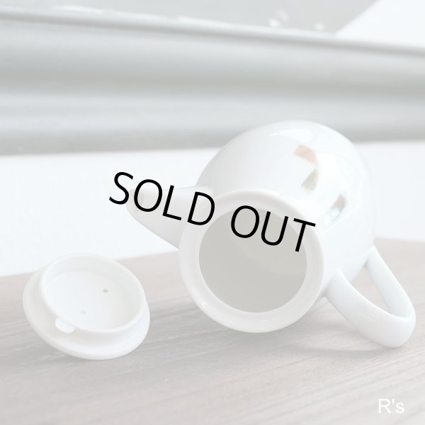 画像5: ノリタケ　レトロ　急須　ポット　グリーン　未使用品 (p 6107)