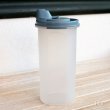 画像2: タッパーウェア　MMディスペンサー　0.65L　液体調味料入れ　蓋ブルー　未使用品（5A　6191）