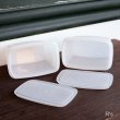 画像3: タッパーウェア　シェルフセーバーセット（2）　角型保存容器2個セット　白　未使用品（6A 1152）