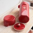 画像7: タッパーウェア　マイキャニスター（大）　筒型　密閉保存容器　レッド　980ｍｌ　未使用品 (HH6211)
