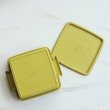 画像4: タッパーウェア　お重箱　シングル　角型密閉容器　グリーン　900ｍｌ　未使用品 (HH6209)