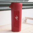 画像2: タッパーウェア　マイキャニスター（大）　筒型　密閉保存容器　レッド　980ｍｌ　未使用品 (HH6211)