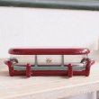 画像2: シルバー　モンベル　レトロ　3連薬味入れ　赤　未使用品（1A 6220）