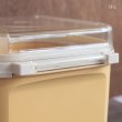画像7: タッパーウェア　角型保存容器　イエロー×蓋クリア　4L　未使用品（棚2 6229）