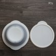画像5: タッパーウェア　ゴーフレックス　折りたたみ式保存容器　ホワイト　未使用品(7A 6234)