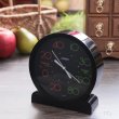 画像1: CITIZEN　シチズン　レトロ　スタンド付き温湿度計　TM-97-3　黒　未使用品(7A 6235)
