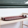 画像3: レザートレイ　革製角盆　フローレンス　ユーズド品 （し 6236）