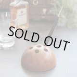 画像: 飛騨高山　慶長堂　木工品　木製ペン立て　6穴　ユーズド品（店6244）