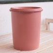 画像2: タッパーウェア　デコレーター　丸型保存容器　1,200ｍｌ　ピンク　ユーズド品 (TP6249)
