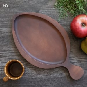 画像: 魚型　木製プレート　ユーズド品（L6251）