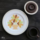 画像: ノリタケ　Versatone　27ｃｍプレート　PATCHES　ユーズド品（８A6282）