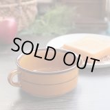 画像: ノリタケ　NT　ストーンウェア　持ち手付き　スープボウル　大　ブラウン　ユーズド品（８A4186）