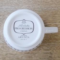 画像3: ノリタケ　PROGRESSION　プログレッション　コーヒーカップ＆ソーサー　ARUNTA　9007　デッドストック品（J27）