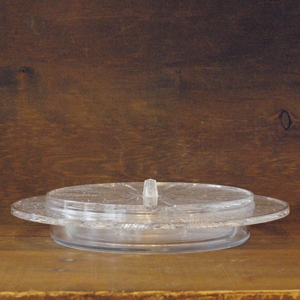 画像2: レトロ　ハタダイキン　蓋付き盛皿/プラスチックケース　中仕切り付き　未使用品（ヌ712）