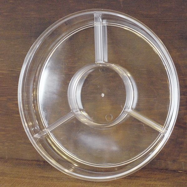 画像5: レトロ　ハタダイキン　蓋付き盛皿/プラスチックケース　中仕切り付き　未使用品（ヌ712）