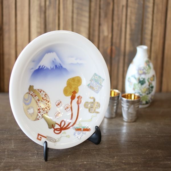 フローラル 昭和レトロ・深川製磁・うさぎ・干支・絵皿・飾り皿 - 通販