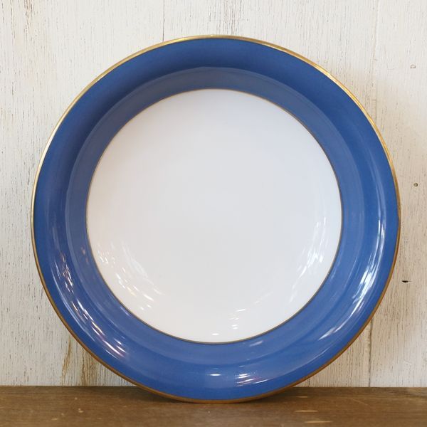 画像2: ノリタケ　サラダボウル/取り皿　ブルー　アンティーク品（ W 3458）