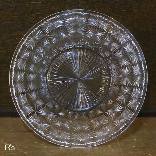画像4: ノリタケクリスタル　サラダボウル　ガラス小皿　千菊　未使用品（N4318）