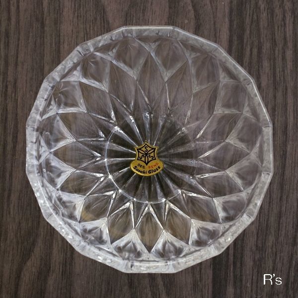 画像3: Sasaki　Glass　佐々木硝子　ガラス小ボウル　ガラス小鉢　未使用品（A4498）