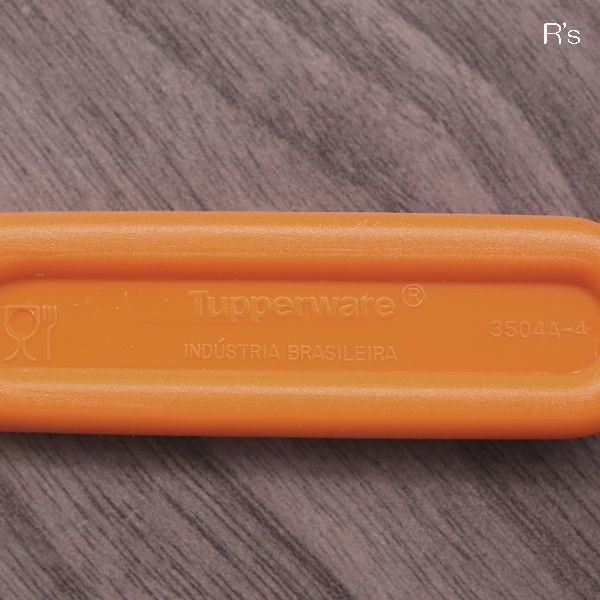 画像5: タッパーウェア　バターナイフ　ヘラ　オレンジ　未使用品（T4605）