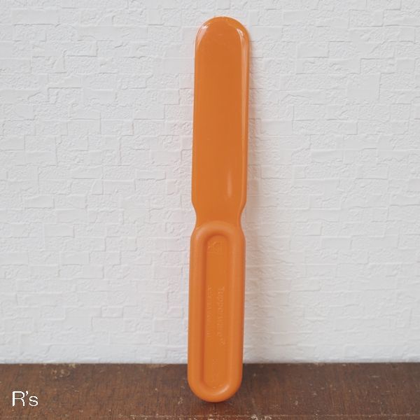 画像3: タッパーウェア　バターナイフ　ヘラ　オレンジ　未使用品（T4605）