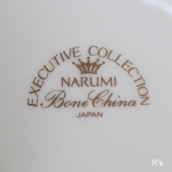 画像5: NARUMI　鳴海製陶　EXECUTIVE　COLLECTION　カップ＆ソーサー　BoneChina　えんじ×金彩　未使用品（ナ5069）