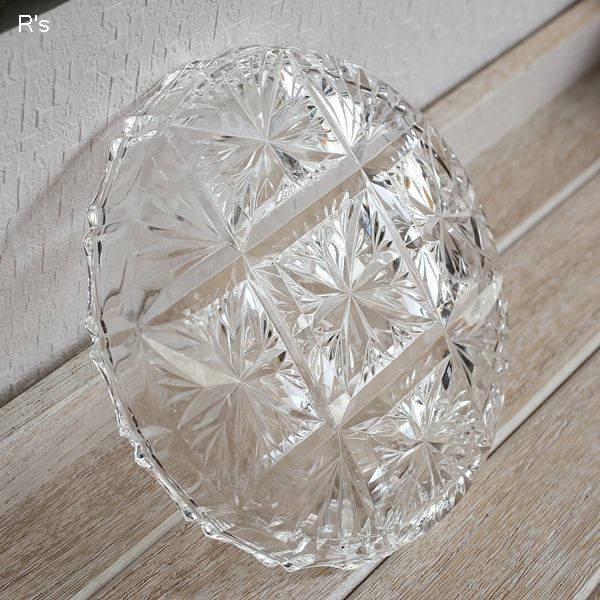 画像5: ノリタケクリスタル　16ｃｍ　ガラスプレート　ガラス平皿　未使用品（L5226)